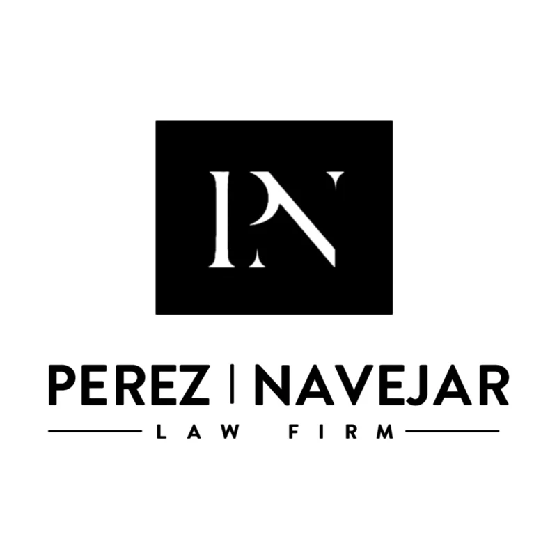 Perez Navejar Law Firm logo — Injured in an accident? Perez Navejar Law Firm proudly serves clients across Texas while providing experienced legal presentation for personal injury cases
