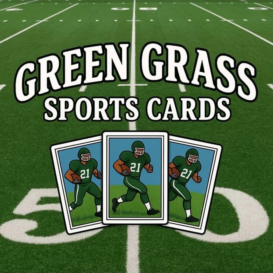 Green Grass Sports Cards logo